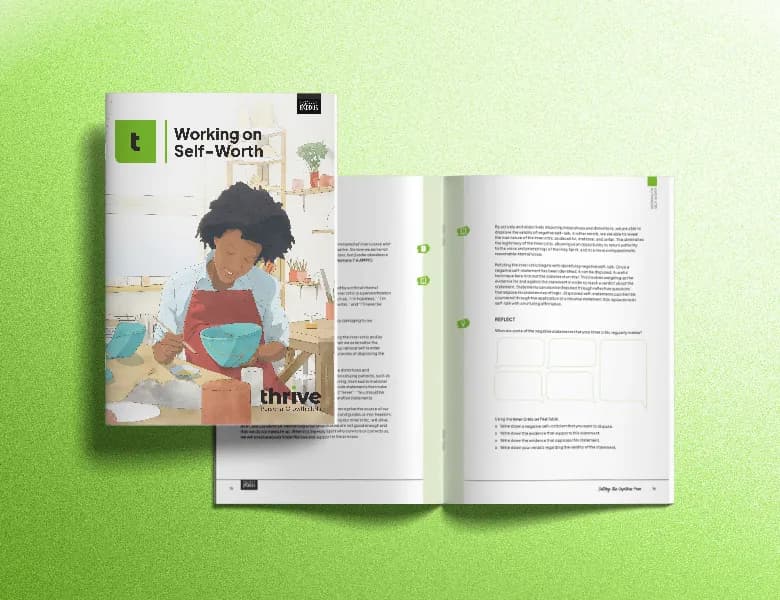 Thrive Workbook: Working on Self-Worth