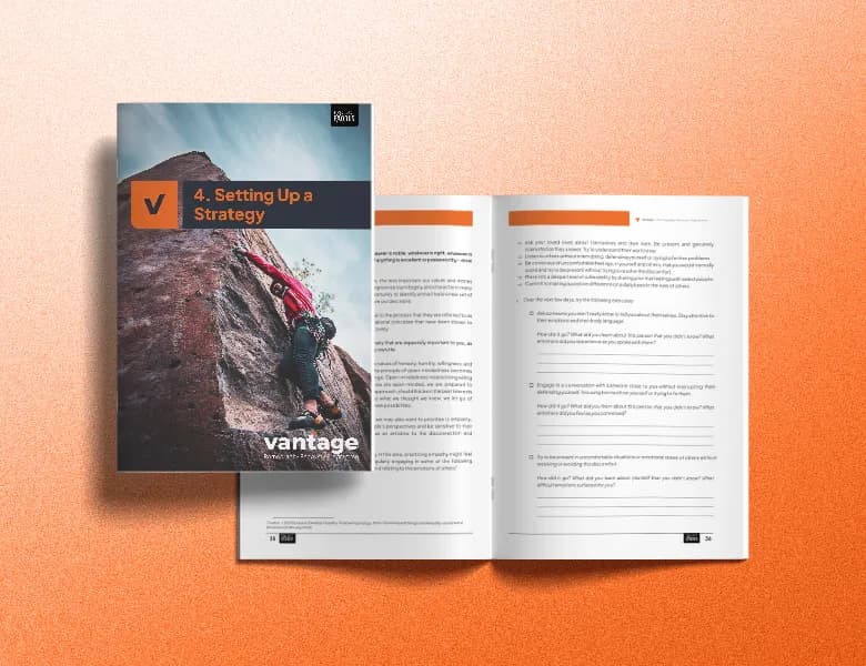 Vantage Workbook: Setting Up a Strategy