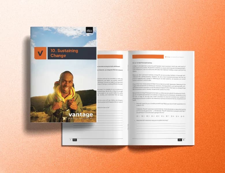 Vantage Workbook: Sustaining Change