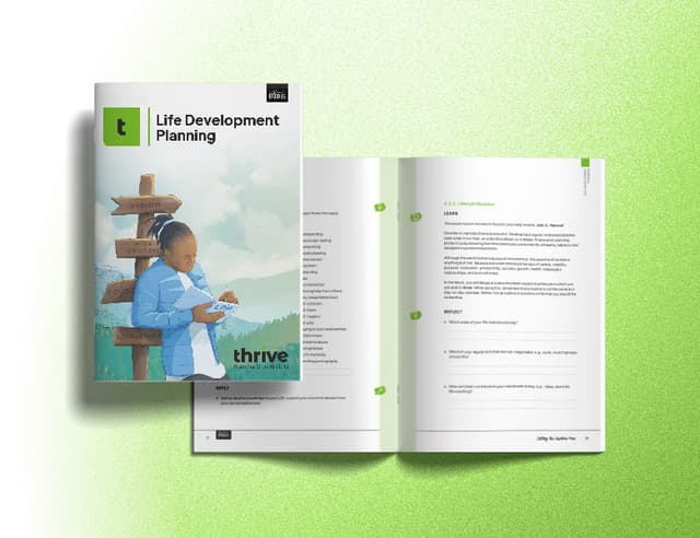 Thrive Learning Module Thrive Workbook Module 1 | Project Exodus Resource | Project Exodus